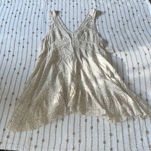 Free People Intimately Tea Combo Dress